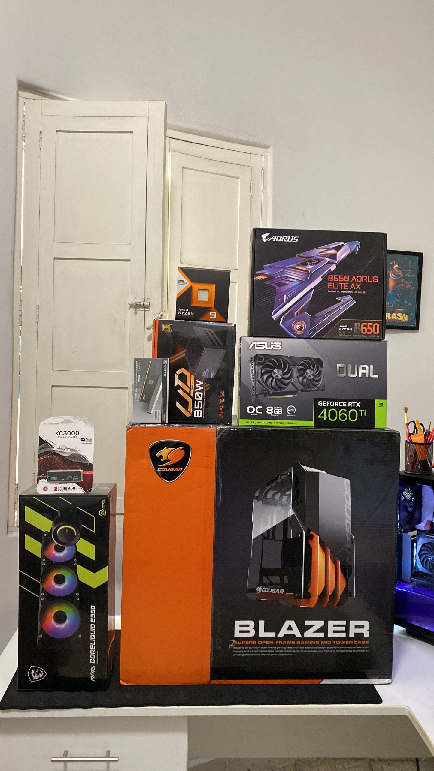 PC Arquitectura + IA | Ryzen 9 7950X3D + RTX 4060 TI 8GB